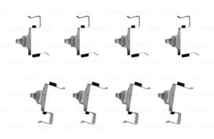 1 987 474 695 BOSCH Комплектующие, колодки дискового тормоза 1 987 474 695 BOSCH Комплектующие, колодки дискового тормоза