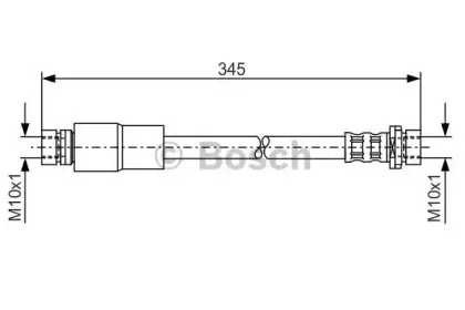 1 987 476 058 BOSCH Тормозной шланг 1 987 476 058 BOSCH Тормозной шланг