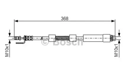 1 987 476 059 BOSCH Тормозной шланг 1 987 476 059 BOSCH Тормозной шланг