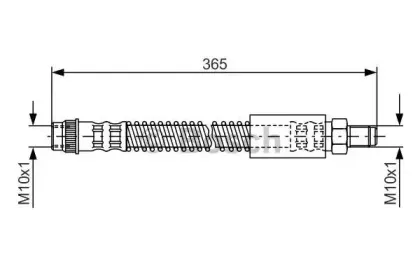 1 987 476 063 BOSCH Тормозной шланг 1 987 476 063 BOSCH Тормозной шланг