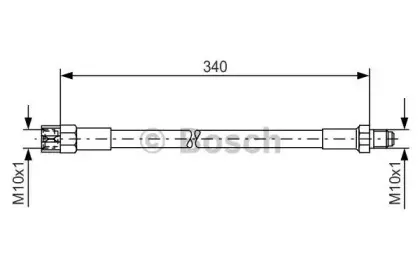 1 987 476 129 BOSCH Тормозной шланг 1 987 476 129 BOSCH Тормозной шланг