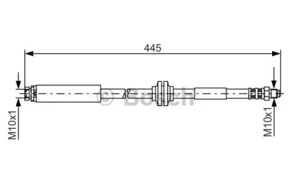 1 987 476 180 BOSCH Тормозной шланг 1 987 476 180 BOSCH Тормозной шланг