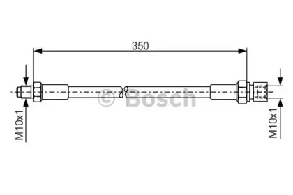 1 987 476 324 BOSCH Тормозной шланг 1 987 476 324 BOSCH Тормозной шланг