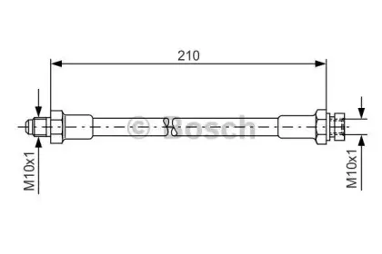 1 987 476 327 BOSCH Тормозной шланг 1 987 476 327 BOSCH Тормозной шланг