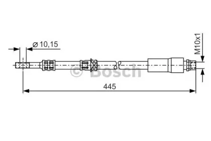1 987 476 455 BOSCH Тормозной шланг 1 987 476 455 BOSCH Тормозной шланг