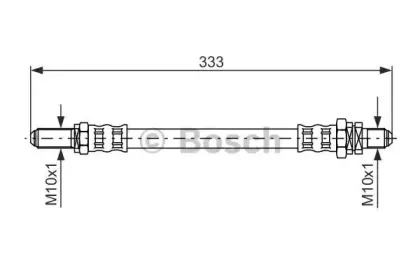 1 987 476 619 BOSCH Тормозной шланг 1 987 476 619 BOSCH Тормозной шланг