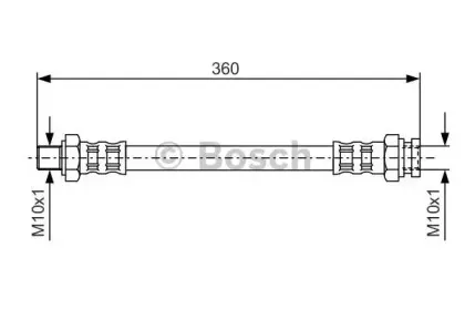 1 987 476 706 BOSCH Тормозной шланг 1 987 476 706 BOSCH Тормозной шланг