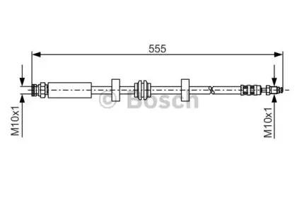 1 987 476 793 BOSCH Тормозной шланг 1 987 476 793 BOSCH Тормозной шланг
