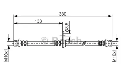 1 987 476 929 BOSCH Тормозной шланг 1 987 476 929 BOSCH Тормозной шланг