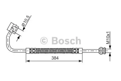 1 987 476 983 BOSCH Тормозной шланг 1 987 476 983 BOSCH Тормозной шланг