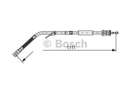 1 987 477 126 BOSCH Трос, стояночная тормозная система 1 987 477 126 BOSCH Трос, стояночная тормозная система