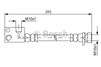 1 987 481 622 BOSCH Тормозной шланг 1 987 481 622 BOSCH Тормозной шланг