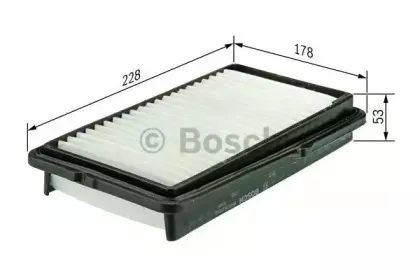 F 026 400 125 BOSCH Воздушный фильтр F 026 400 125 BOSCH Воздушный фильтр