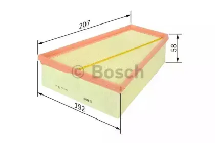 F026400139 BOSCH Воздушный фильтр F026400139 BOSCH Воздушный фильтр