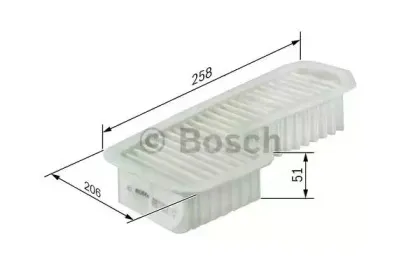 F 026 400 353 BOSCH Воздушный фильтр F 026 400 353 BOSCH Воздушный фильтр
