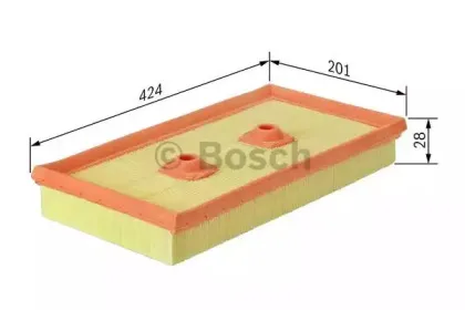 F 026 400 482 BOSCH Воздушный фильтр F 026 400 482 BOSCH Воздушный фильтр