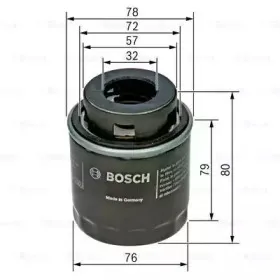 F026407079 BOSCH Масляный фильтр F026407079 BOSCH Масляный фильтр