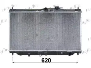 0101.2037 FRIGAIR Радиатор, охлаждение двигателя 0101.2037 FRIGAIR Радиатор, охлаждение двигателя