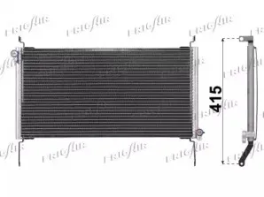 0804.2038 FRIGAIR Конденсатор, кондиционер 0804.2038 FRIGAIR Конденсатор, кондиционер
