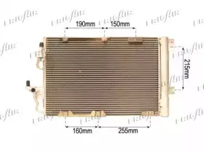 0807.2022 FRIGAIR Конденсатор, кондиционер 0807.2022 FRIGAIR Конденсатор, кондиционер