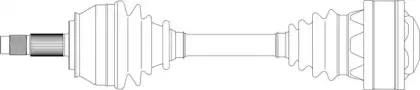 AR3081 GENERAL RICAMBI Приводной вал AR3081 GENERAL RICAMBI Приводной вал