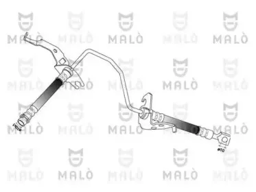 80582 MALÒ Тормозной шланг 80582 MALÒ Тормозной шланг