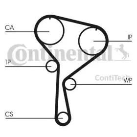 CT1035WP3 CONTITECH Водяной насос + комплект зубчатого ремня CT1035WP3 CONTITECH Водяной насос + комплект зубчатого ремня
