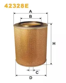 42328E WIX FILTERS Воздушный фильтр 42328E WIX FILTERS Воздушный фильтр