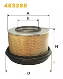 46328E WIX FILTERS Воздушный фильтр 46328E WIX FILTERS Воздушный фильтр