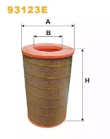 93123E WIX FILTERS Воздушный фильтр 93123E WIX FILTERS Воздушный фильтр