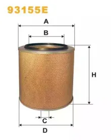 93155E WIX FILTERS Воздушный фильтр 93155E WIX FILTERS Воздушный фильтр