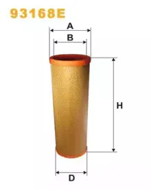 93168E WIX FILTERS Фильтр добавочного воздуха 93168E WIX FILTERS Фильтр добавочного воздуха