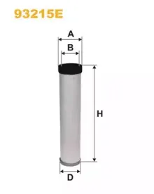 93215E WIX FILTERS Фильтр добавочного воздуха 93215E WIX FILTERS Фильтр добавочного воздуха