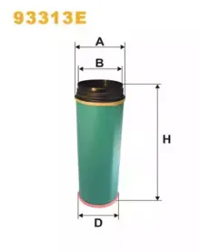 93313E WIX FILTERS Фильтр добавочного воздуха 93313E WIX FILTERS Фильтр добавочного воздуха