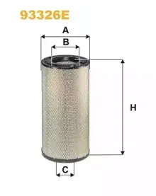93326E WIX FILTERS Воздушный фильтр 93326E WIX FILTERS Воздушный фильтр
