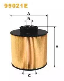 95021E WIX FILTERS Топливный фильтр 95021E WIX FILTERS Топливный фильтр