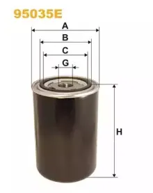 95035E WIX FILTERS Топливный фильтр 95035E WIX FILTERS Топливный фильтр