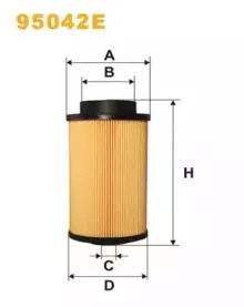 95042E WIX FILTERS Топливный фильтр 95042E WIX FILTERS Топливный фильтр