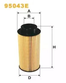 95043E WIX FILTERS Топливный фильтр 95043E WIX FILTERS Топливный фильтр