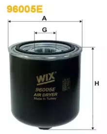 96005E WIX FILTERS Осушитель воздуха, пневматическая система 96005E WIX FILTERS Осушитель воздуха, пневматическая система