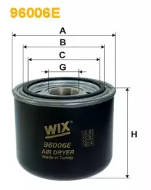96006E WIX FILTERS Осушитель воздуха, пневматическая система 96006E WIX FILTERS Осушитель воздуха, пневматическая система