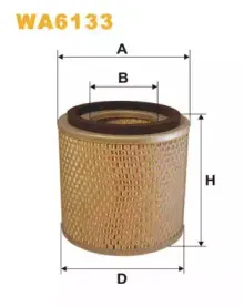 WA6133 WIX FILTERS Воздушный фильтр WA6133 WIX FILTERS Воздушный фильтр