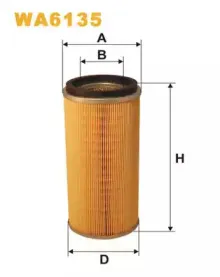 WA6135 WIX FILTERS Воздушный фильтр WA6135 WIX FILTERS Воздушный фильтр