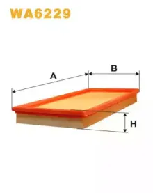 WA6229 WIX FILTERS Воздушный фильтр WA6229 WIX FILTERS Воздушный фильтр