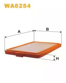 WA6254 WIX FILTERS Воздушный фильтр WA6254 WIX FILTERS Воздушный фильтр