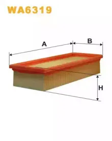 WA6319 WIX FILTERS Воздушный фильтр WA6319 WIX FILTERS Воздушный фильтр