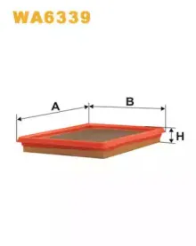 WA6339 WIX FILTERS Воздушный фильтр WA6339 WIX FILTERS Воздушный фильтр