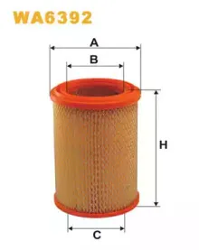 WA6392 WIX FILTERS Воздушный фильтр WA6392 WIX FILTERS Воздушный фильтр
