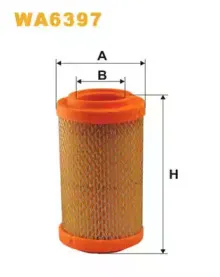 WA6397 WIX FILTERS Воздушный фильтр WA6397 WIX FILTERS Воздушный фильтр
