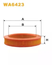 WA6423 WIX FILTERS Воздушный фильтр WA6423 WIX FILTERS Воздушный фильтр